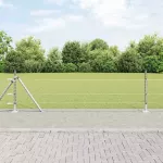 Suvirinta vielos tvora su betono baze 10 x 0,5 m (P x A)