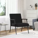 krėslas Juoda 59 x 75 x 78 cm audinys