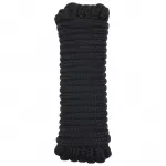Laivo virvė 15 m 1.6 Juoda Poliesteris