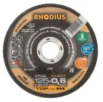 Pjovimo diskas XTK6, 125x0,6x22,23 mm, RHODIUS, 10 vnt