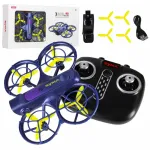 RC dronas Syma X40W FPV WiFi 2.7K HD pakibimas 360&deg; kamera USB 6AXIS