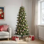 Dirbtinė kalėdinė eglutė su rutuliuku 210 cm 300 LED