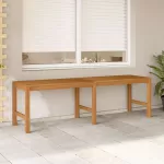 Sodo suoliukas, 150cm, tikmedžio medienos masyvas