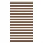 Zebrinės žaliuzės, rudos, 120x200 cm, audinys, plotis 115,9 cm, poliesteris