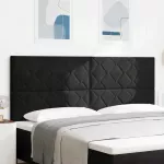 LED galvūgalis Juodas 200 cm Aksomas