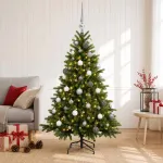 Dirbtinė kalėdinė eglutė su rutuliuku 120 cm 150 LED