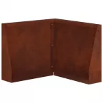 Sienelė 50 x 50 x 50 cm Atmosferos poveikiui atsparus plienas