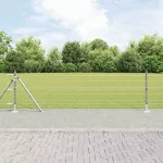 Suvirinta vielos tvora su betono baze 50 x 0,4 m (W x H)
