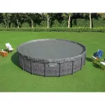 Bestway Baseino dangtis &Oslash;6,1 m Apvali Poliesteris Pilka