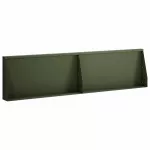 Sienelė 2 vnt. 80 x 12 x 30 cm Plienas Alyvuogių žalia