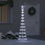 LED Kalėdų medis s stovu &Scaron;alta balta 51 x 51 x 190 cm metalas