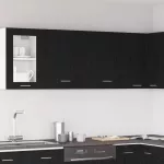 Pakabinama spintelė Lyon 2 pcs Juodas ąžuolas 50 x 31 x 60 cm