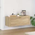 Spintelė batams, ąžuolo spalvos, 100x35x38cm, apdirbta mediena