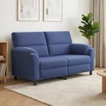 Sofa Policijos mėlyna 174 x 85 x 93 cm Aksomas