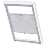 Plisuotos žaliuzės, baltos, M06/306
