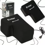 ENTER klavi&scaron;as didelė antistresinė USB pagalvėlė