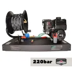 Variklio platforma su vinču GE1065BD, Briggs & Stratton XR950, 3200 psi / 220 bar