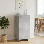 Komoda Betono pilka 33,5 x 34,5 x 75 cm Apdirbta mediena