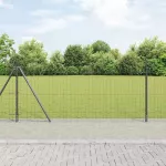 Suvirinta vielos tvora su betono baze 10 x 0,8 m (P x A)