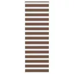 Zebrinės žaliuzės, rudos, 85x230 cm, audinys, plotis 80,9 cm, poliesteris