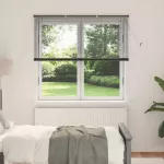 Venecijos žaliuzės Sidabrinė Pilka 150 x 130 cm 25 mm PVC