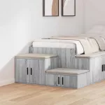 Oppbevaringsskap 2 pcs Pilkas Sonoma 103 x 41 x 40 cm
