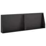 Sienelė 2 vnt. 60 x 12 x 40 cm Plienas Juoda