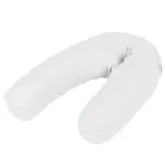 J-formos pagalvė nė&scaron;čiosioms, 54x(36-43)cm, balta