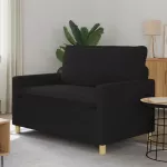 Sofa Juoda 126 x 81 x 87,5 cm Audinys