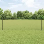 Suvirinto vielos tvoros 10 x 0,6 m (P x A) PVC dengtas plienas