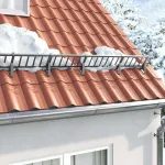 Stogo sniego sargas Antracitas 300 x 29,5 x 34,5 cm Plienas