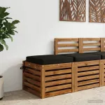 1 dalies sėdynių pagalvėlė SOEST 100% poliesteris Juoda