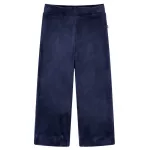 Vaiki&scaron;kos kelnės, tamsiai mėlynos spalvos, velvetas, 104 dydžio