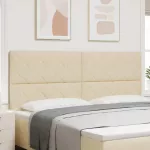 LED galvūgalis Kreminė 200 cm audinys