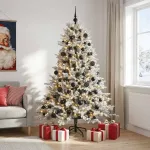 Dirbtinė kalėdinė eglutė su rutuliuku 240 cm 300 LED