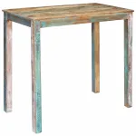 Baro stalas 110 x 55 x 100 cm Kieta atnaujinta mediena