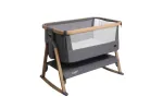 Tutti Bambini prie lovos montuojamas kūdikio lop&scaron;ys CoZee Air Oak/Charcoal