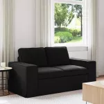 Sofa Juoda 162 x 80 x 82 cm audinys