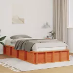 Lovos rėmas Va&scaron;ko ruda 75 x 190 cm Kietos pu&scaron;ies mediena