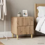 &Scaron;alia lovos spintelė 2 pcs Artisano ąžuolo 43 x 34,5 x 48 cm