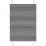 Plisuotas roletas antracitas 90x150 cm audinio plotis 89,4 cm