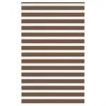 Zebrinės žaliuzės, rudos, 150x230 cm, audinys, plotis 145,9 cm, poliesteris