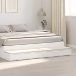 Lovos stalčiai Balta 200 x 36,5 x 16,5 cm Apdirbta mediena