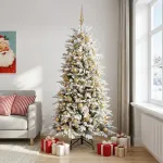 Dirbtinė kalėdinė eglutė su rutuliuku 240 cm 300 LED