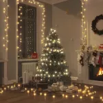 Kalėdų eglutės girlianda su 150 LED lempučių, 150cm