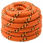 Laivo virvė 4 mm 10 m Oranžinė