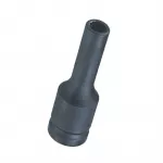 Smūginė galvutė 1/2" 12-kampė ilga plonasienė 22.0mm (448522, GENIUS)