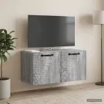 Sieninė TV spintelė Pilka sonoma ąžuolo 59,5 x 31 x 30 cm