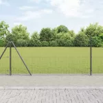 Suvirinta vielos tvora su betono baze 10 x 0,8 m (P x A)