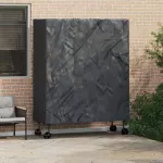 Pingpongo stalo uždangalas Juoda 165 x 70 x 185 cm audinys
